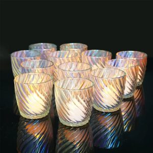 Luxury Crystal Glass Candle Holders For Wedding Wholesale