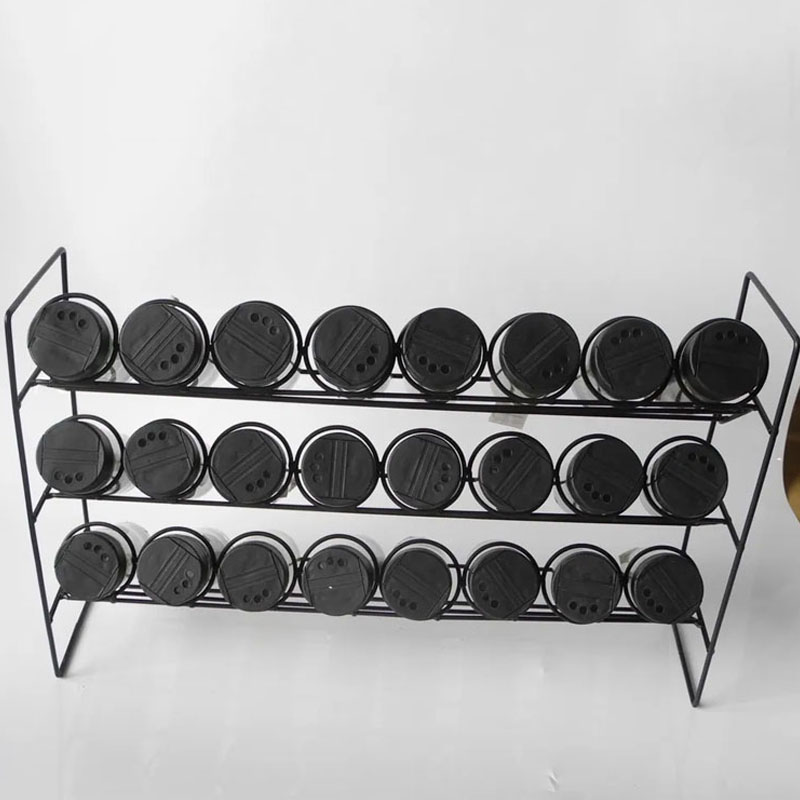 4 Tier Hanging Metal Spice Racks Wall Mounted Spice Racks Organizer