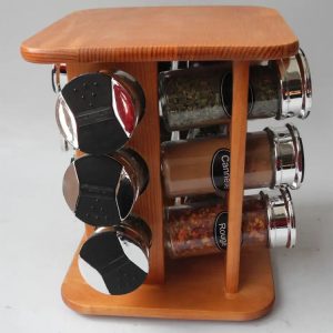 Herb and Spice Rack Stand Spice Organizer Set 1
