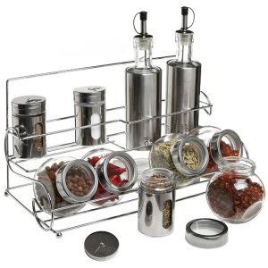 Stainless Steel Condiment Set 1