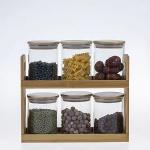 high borosilicate glass Container Condiment Box 1